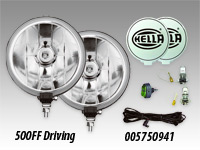 Hella 500 6" Driving Lamp Kits